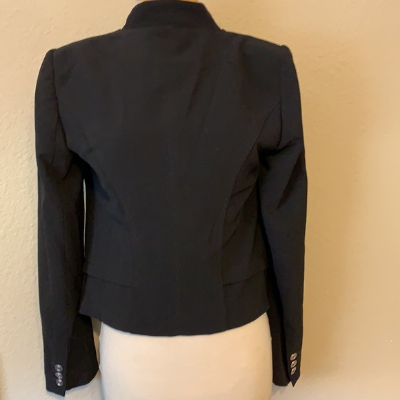 VGUC-White House Black Market blazer, black Size 4 - Picture 5 of 12